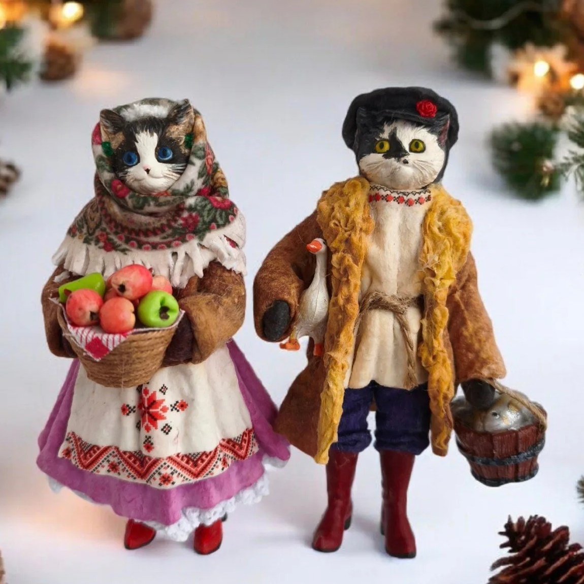 Ольга Симакова ватные игрушки СССР