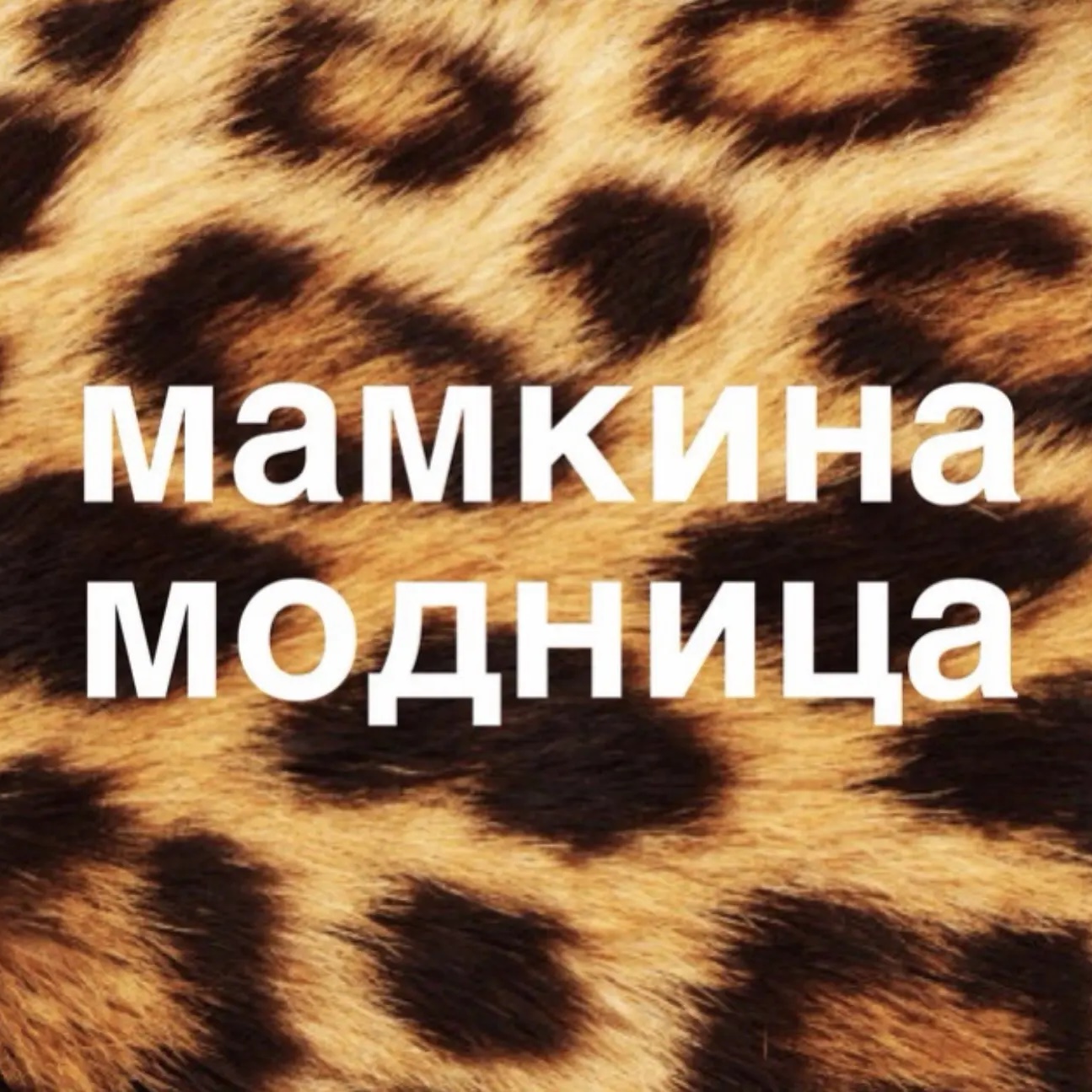Мамкина Модница